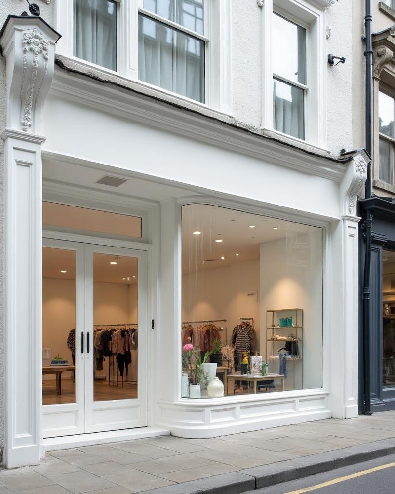 High Street Retail Unit Render