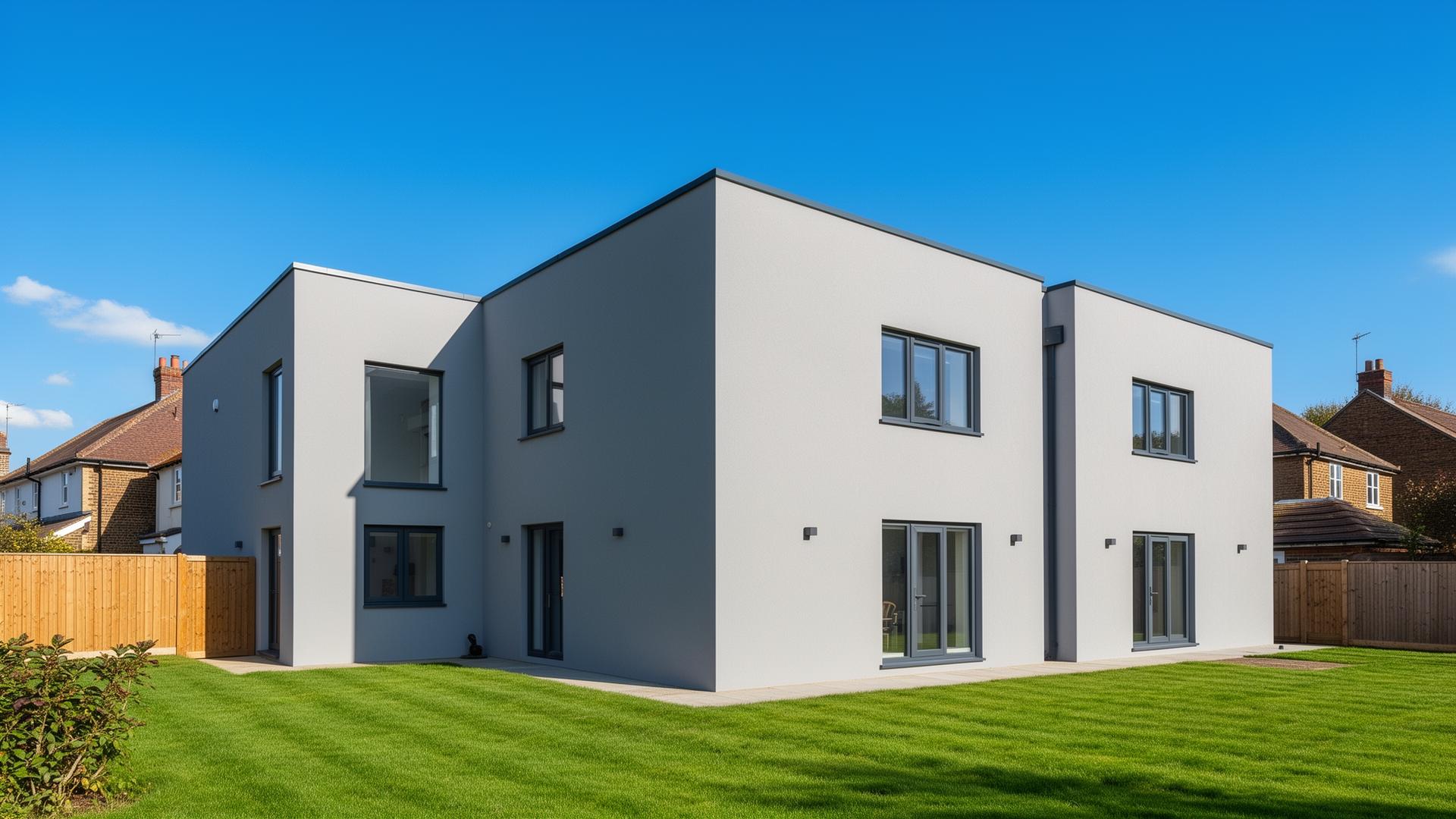 House Rendering / Full-Wall Respray